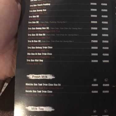 Thực đơn- Hexie - Coffee & Connect