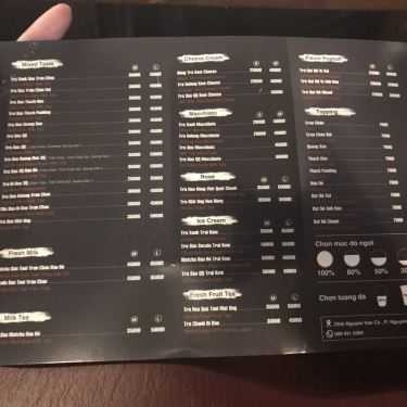 Thực đơn- Hexie - Coffee & Connect