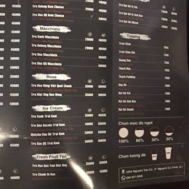 Thực đơn- Hexie - Coffee & Connect