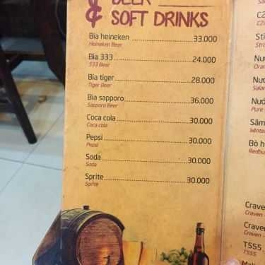 Thực đơn- HF Cafe & Cơm Trưa Văn Phòng