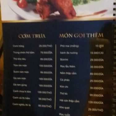 Thực đơn- Quán Nhậu Hi Lẩu Tôm - Hải Sản & Các Món Nhậu Bình Dân