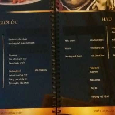 Thực đơn- Quán Nhậu Hi Lẩu Tôm - Hải Sản & Các Món Nhậu Bình Dân