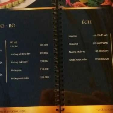 Thực đơn- Quán Nhậu Hi Lẩu Tôm - Hải Sản & Các Món Nhậu Bình Dân