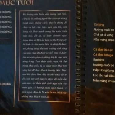 Thực đơn- Quán Nhậu Hi Lẩu Tôm - Hải Sản & Các Món Nhậu Bình Dân