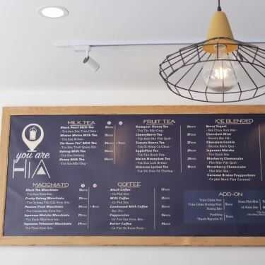 Thực đơn- Cafe HIA Corner - Thân Văn Nhiếp