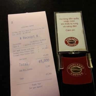 Tổng hợp- Highlands Coffee - Lotte Gò Vấp