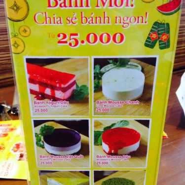 Thực đơn- Highlands Coffee - Parkson CT Plaza