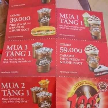 Thực đơn- Highlands Coffee - Vincom Lê Văn Việt