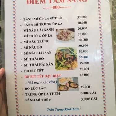 Thực đơn- Hoa Biển Cafe