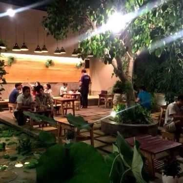 Không gian- Hoa Sim Tím Cafe