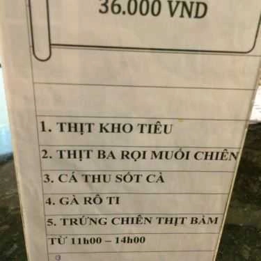 Thực đơn- Hoàng Cơ Việt Hotel