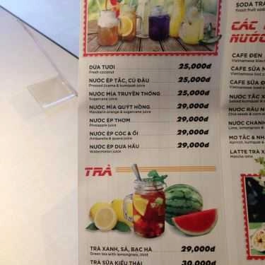 Thực đơn- Shop online Hoàng Yến Express - Giao Hàng Món Ăn - Song Hành