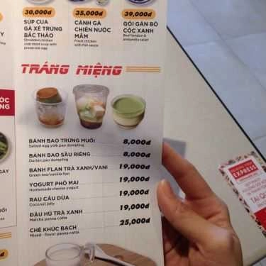 Thực đơn- Shop online Hoàng Yến Express - Giao Hàng Món Ăn - Song Hành