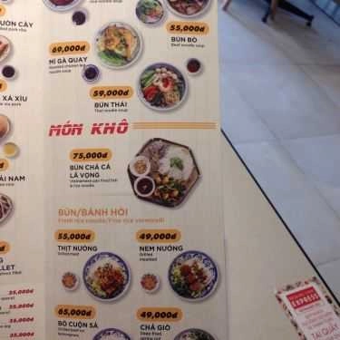 Thực đơn- Shop online Hoàng Yến Express - Giao Hàng Món Ăn - Song Hành