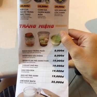 Thực đơn- Quán Cơm Hoàng Yến Express - Giao Hàng Món Ăn - Rivera Park Saigon