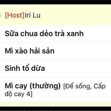 Thực đơn- Hói Cafe & Bar