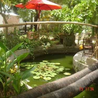 Không gian- Hội Quán Cafe - Làng Đại Học
