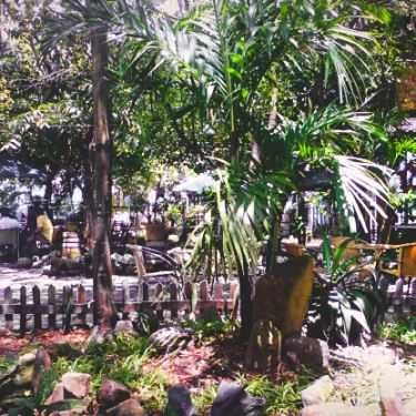Không gian- Hội Quán Cafe - Làng Đại Học
