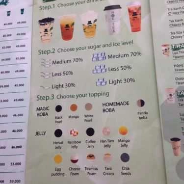 Thực đơn- Cafe Hok Tea - Trà Sữa Đài Loan - Bạch Đằng