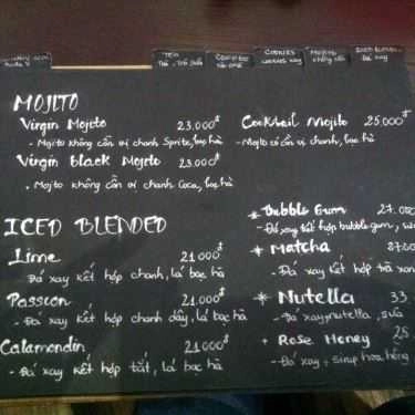 Thực đơn- Holly Land Cafe
