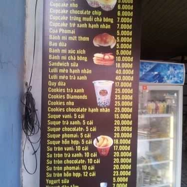Thực đơn- Tiệm Bánh Hoàng Ngân Homemade Bakery