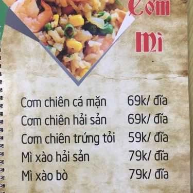 Thực đơn- Quán Nhậu Hồng Long Quán - Hải Sản Tươi Sống
