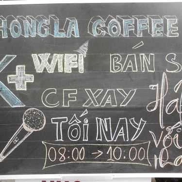 Thực đơn- Hongla Coffee