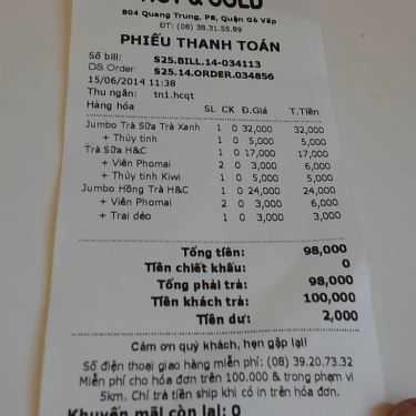 Tổng hợp- Cafe Hot & Cold - Trà Sữa & Xiên Que - Quang Trung