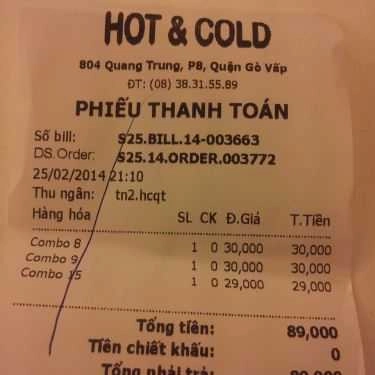 Tổng hợp- Cafe Hot & Cold - Trà Sữa & Xiên Que - Quang Trung
