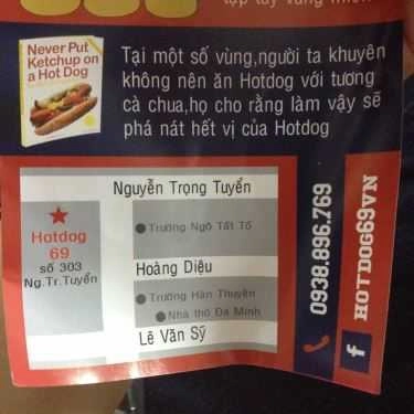 Tổng hợp- Ăn vặt 69 Hotdog - Hotdog Kiểu Mỹ - Nguyễn Trọng Tuyển