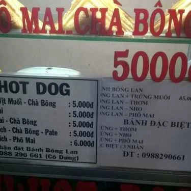 Thực đơn- Ăn vặt Hot Dog Phô Mai - Lý Thường Kiệt