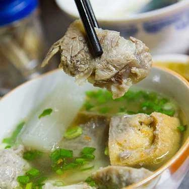 Tổng hợp- Ăn vặt Hủ Tiếu Bò Viên & Chè Mè Đen - Thái Phiên