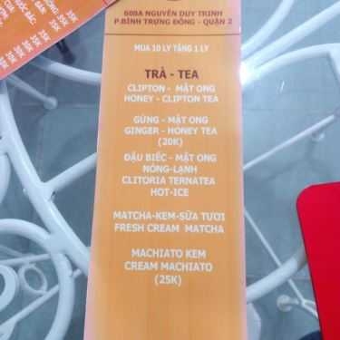 Thực đơn- I Cafe Saigon