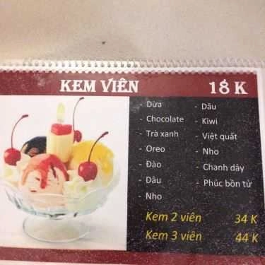 Thực đơn- Cafe Quán I' HOME - Trà Sữa