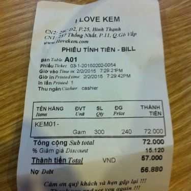 Tổng hợp- Cafe I Love Kem - Lê Văn Sỹ
