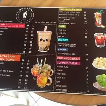 Thực đơn- Ichi Tea - Milk Tea & Coffee