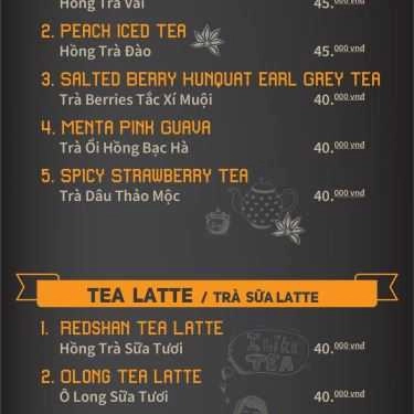 Thực đơn- iHouse Coffee