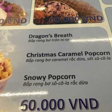 Thực đơn- Cafe IKEM Saigon Centre - Nitro Ice Cream & Desserts