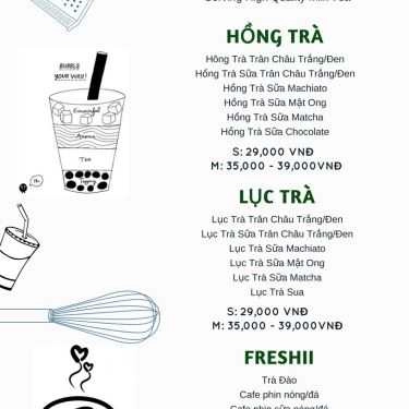 Thực đơn- Cafe Trà Sữa IKol