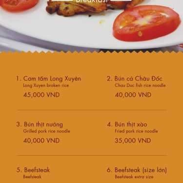 Thực đơn- Cafe Inno Kafe