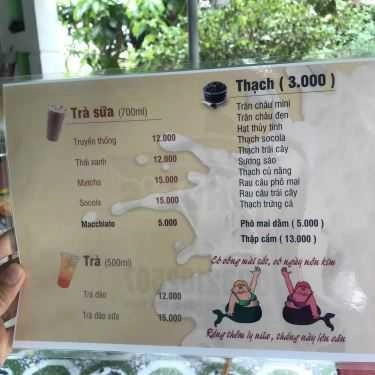Thực đơn- Ăn vặt Jade's Milk Tea