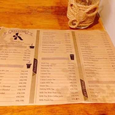 Thực đơn- James Coffee & Shop