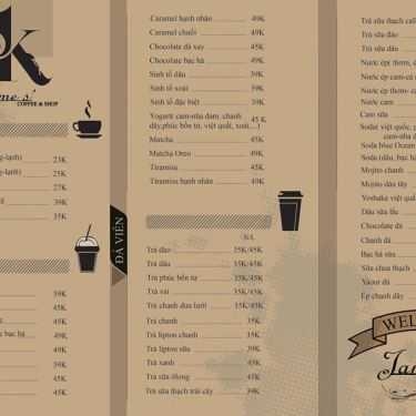 Tổng hợp- James Coffee & Shop