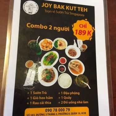 Tổng hợp- Quán Cơm Joy Bak Kut Teh - Sườn Trà Singapore