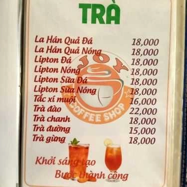 Tổng hợp- Joy Coffee Shop