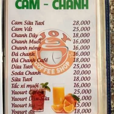 Tổng hợp- Joy Coffee Shop