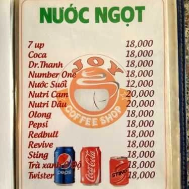 Tổng hợp- Joy Coffee Shop