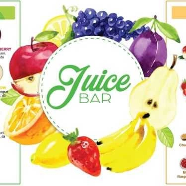 Thực đơn- Juice Bar
