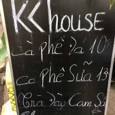 Thực đơn- K House Coffee