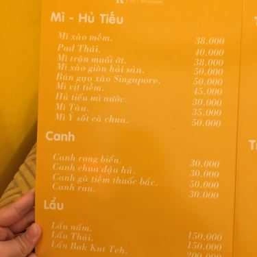 Thực đơn- Quán Ăn K Vegetarian - Ẩm Thực Chay & Cafe